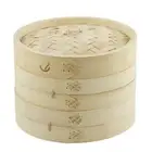Davis & Waddell Bamboo Steamer 2-Tier 20cm