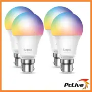 NEW TP-Link Tapo L530B 4-PACK Multicolour Smart Wi-Fi Light Bulb Dimmable Voice