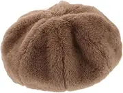 [ANDRESLAD] Beret Hat Women Breathable and Comfortable French Style Beret Perfect Khaki