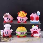 Pack of 6 Kirby cute Action Figure Toys Game NS