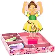 Melissa & Doug Magnetic Dress Up - Nina Ballerina
