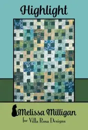 Highlight Quilt Pattern-A Fat Quarter Quilt Pattern