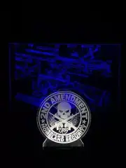 AR 15, 2nd Amendment LED Bar/Desktop Lamp