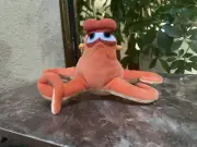 Disney Ban Dai HANK THE OCTOPUS Orange Stuffed Plush Toy Finding Dory Nemo 6"