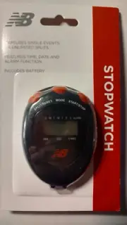 New Balance Stop Watch Digital Stopwatch Interval Timer Exercise Handheld New