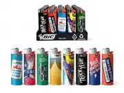 50x BIC Maxi Truck Design Lighters Various Colour Box J26