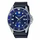 【CASIO 卡西歐】槍魚系列 深海潛將黑藍色橡膠腕錶 MDV-106B-2A 現代鐘錶