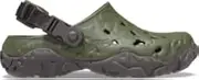 [Crocs] Unisex All-Terrain Atlas Clogs, Army Green/Espresso