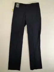 Murano Alex Slim Fit flat front Pants Men's 32 X 34 navy NWT