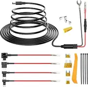 Radar Detector Hardwire Kit,Direct Wire Wiring kit for Uniden Escort Valentine Beltronics Passport Cobra Whistler etc Radar Detector Quick Connection Plug and Play Power Cord Cable(13FT)