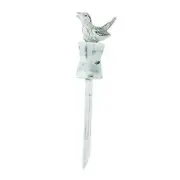 Heavy Duty Decorative Hose Guide - White Sparrow, 1 Pack
