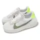 Nike 休閒鞋 Wmns AF1 PLTAFORM 女鞋 白 綠 厚底 增高 小白鞋 FJ4739-100