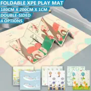 XPE Foam Baby Play Mat Crawling Foldable Kids Pad Waterproof Non-Slip Carpet Rug