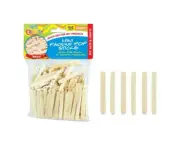 200Pce Mini Natural Paddle Pop Sticks 5.5Cm School, Art & Craft DIY Projects