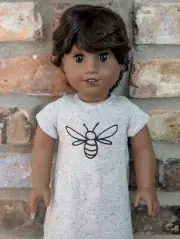 Alanis Custom American Girl Doll OOAK Brown Hair Brown Decal Eyes Sonali Mold