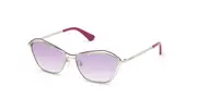 Guess GU7639 10Z Women’s Sunglasses Silver Size 59