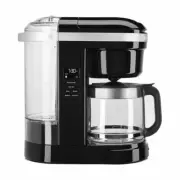 KitchenAid 12-Cup Drip Coffee Maker with Spiral Showerhead & Warming Plate| On