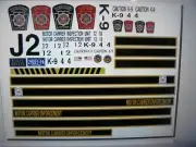 Pennsylvania State Trooper Police Vehicle Decals Truck Enforcement 1:10 RC