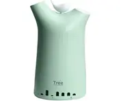 Creative Mini USB Charging Portable Dual Spray Humidifier Desktop Wireless Nano Humidifier Night Light-Green