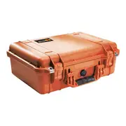 Pelican 1500 Case - Orange with Foam