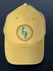 Patagonia Airshed Cap Hat Strapback Yellow Footprints Running Lightweight Adult