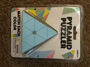 Pyramid Speed Cube, Stickerless Fast Triangle Magic Cube Toys Puzzle Cube for Ki