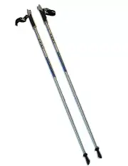 LEKI Nordic Walking Hyper Carbon Series Pole Blue 100cm / 40in