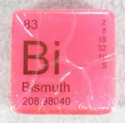 PERIODIC TABLE ELEMENT "Bi" BISMUTH NOVELTY HAND BATH SOAP-4 oz JUST BUBBLY NEW!