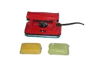 Ski Snowboard Wax Iron tuning iron + yellow and green wax - 3 pc combo new