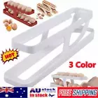 Automatic Scrolling Egg Rack Holder Storage Box Container Refrigerator TO