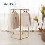 【LIFART】日系鋁合金百變室內掛衣架3OR5段式加高款2.0版(靈活空間/屏風衣架/曬衣架)[現貨]