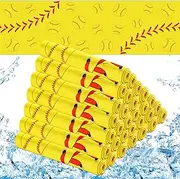 30Pcs Softball Cooling Towels for Neck and Face 40 x 12 Inch Softball Sports Team Gifts Workout Ice Towel for Gym Sweat Microfiber Breathable Chilly Bulk Neck Wraps for Athletes Camping Travel Outdoor