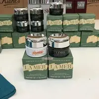 在飛比找Yahoo!奇摩拍賣優惠-Lamer 海洋拉娜 小樣中樣 亮眼活膚精華霜 甦活緊緻眼霜