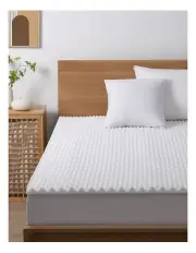 [Dreamaker] Egg Crate Convoluted Foam Underlay in White