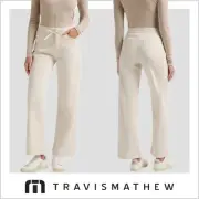 TravisMathew Women's Marina Mornings White Golf Pants Size XL