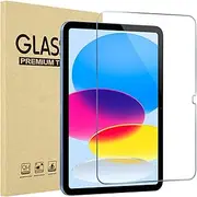 Uioeua Screen Protector for iPad 11th A16 2025 [11 Inch] / 10th Generation 2022 [10.9 Inch], Tempered Glass Anti-Scratch，Ultra Sensitive Case Friendly [1 Pack]