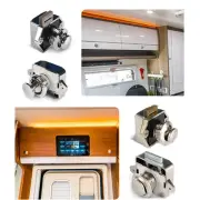 Secure and Reliable Camper Push Lock for RV Caravan Boat Motor Home Furniture
