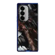 Galaxy Z Fold6 Impact Case Brown Black Onyx Marble