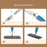 Cordless Convenience Spray Mop with Customizable Cleaning Solutions at Hand