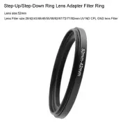 52-28/43/46/49/55/62/72/77/82mm Step-Up/Step-Down Ring Lens Adapter Filter Ring