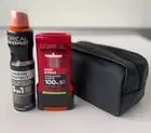 L'Oreal Men Expert Gift Set - Stop Stress Shower Gel, Body Spray and Pouch