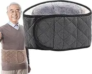 [Generic] Thermal Waist Warmer - Outdoor Warmer Belt Wrap | Comfortable Back Warmer Belt for Men Women, Winter Warm Waistband Elastic Belt