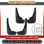 4x Front & Rear Splash Guards Mud Flaps for Volkswagen Golf 1998-2005 Hatchback