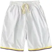 [Generic] Warm House Sports Shorts Student Shorts Basketball Game Pants Teen Slacks Beach Pants Shorts Mens Beach