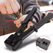 RJ45 Crimper Tool Cat5e Cat6 Connector Crimping Tool End Pass Through RJ11/12