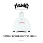 ☆ETW☆【台中店】日線 限量 THRASHER OUTLINE HOMETOWN HOODED 刺繡 絨毛 帽T 現貨