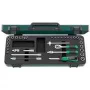 Stahlwille Socket & Accessory 1/4" Drive 3.2-14mm & 3/16-9/16", Set 33-Piece SW4