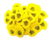 Dunlop Guitar Picks 72 Pack Tortex Tear Drop .73mm 413R.73 Yellow