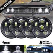 4X 80W 5.75" 5-3/4 inch Led Headlight for 1963-1982 Chevy GMC Corvette C1 C2 (for: Chrysler)
