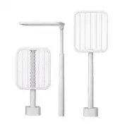 Folding Electric Mosquito Swatter Boxed Base Can Stand Summer Usb Charging Targe
